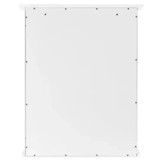 Tangkula Bathroom Wall Mounted Cupboard Mirrored Storage Cabinet Adjustable Shelf image {9}