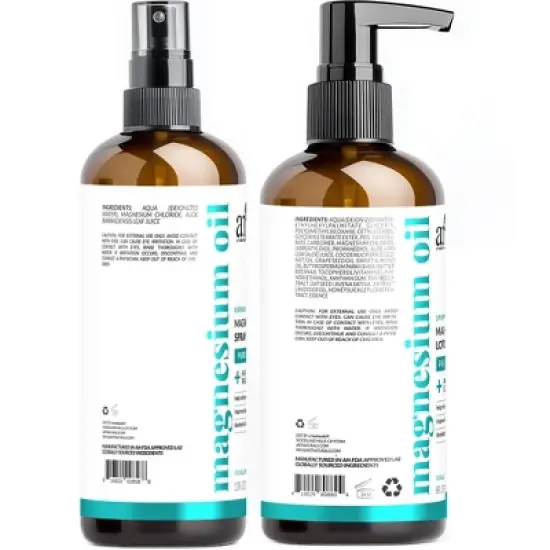 artnaturals&nbsp;Magnesium Oil Spray and Body Lotion Duo - 2ct image {2}