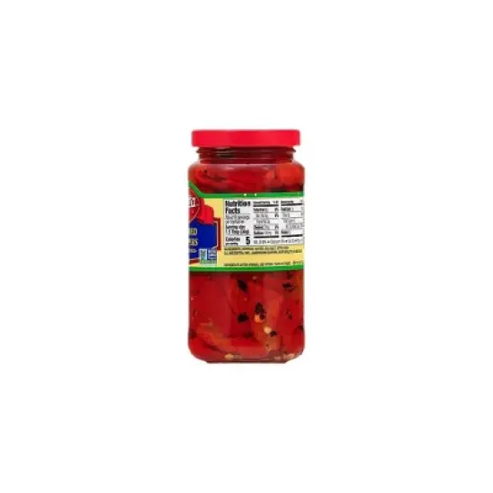 Mezzetta Mild Roasted Red Bell Peppers - Case of 12/10 oz image {3}