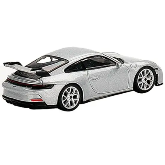 Porsche 911 (992) GT3 GT Silver Metallic Limited Edition to 3600 pcs Worldwide 1/64 Diecast Model Car by True Scale Miniatures image {2}
