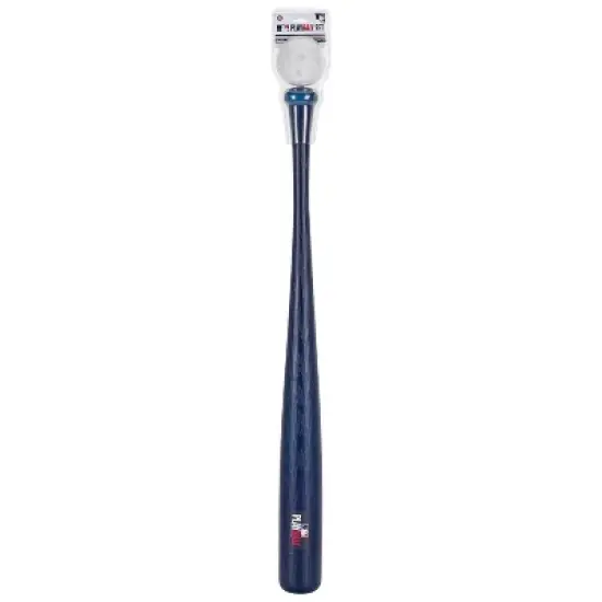 MLB Playball 30" Bat/Ball T- Ball Set Blue image {2}