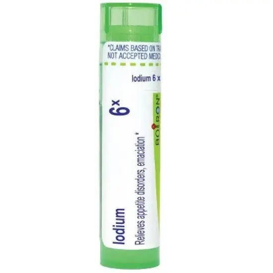 Iodium 6X by Boiron Homeopathic Single Medicine For Digestive  -  80 Pellet image {10}