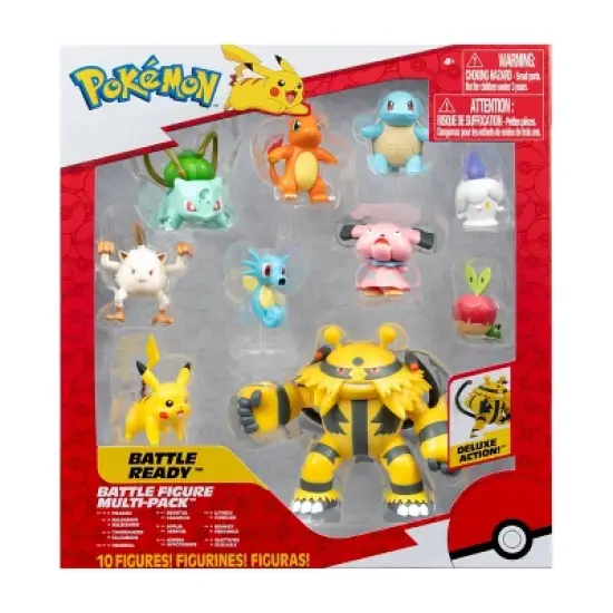Pok&eacute;mon Battle Ready Action Figure Set (Target Exclusive) - 10pk image {1}