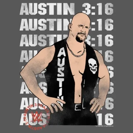 Girl's WWE Stone Cold Steve Austin 3:16 Animated T-Shirt image {1}