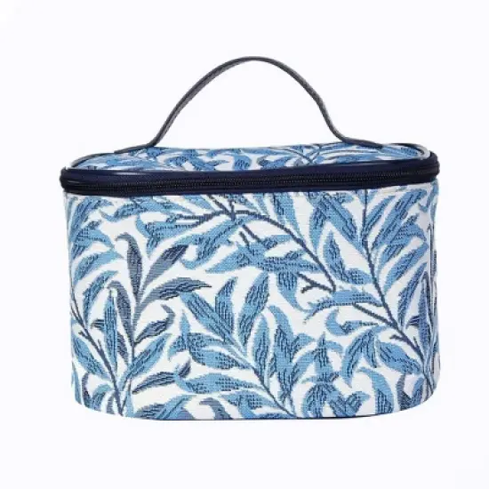 Signare USA William Morris Willow Bough Blue Toiletry Vanity Bag image {7}
