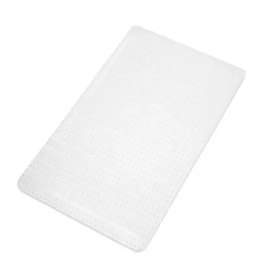 WorkOnIt Office Desk Chair Floor Mat, Clear image {6}
