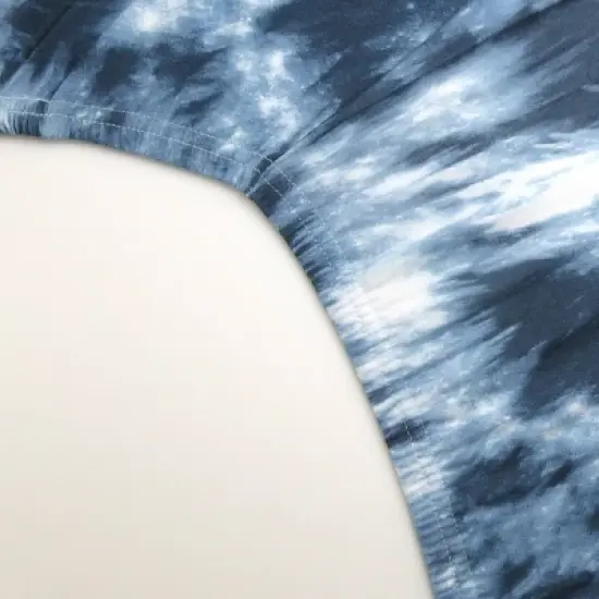 Honest Baby Organic Fitted Crib Sheet - Indigo Go image {2}