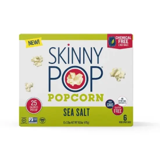 SkinnyPop Microwave Popcorn image {5}