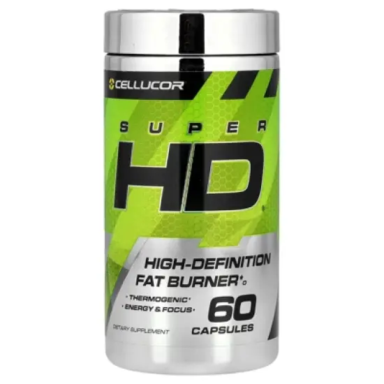 C4 / Cellucor Super HD&reg;, High-Definition Fat Burner, 60 Capsules image {4}