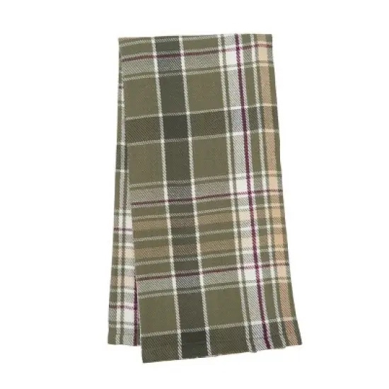C&F Home Dawson Plaid 100% Cotton Handwoven Kitchen Dishtowel image {4}