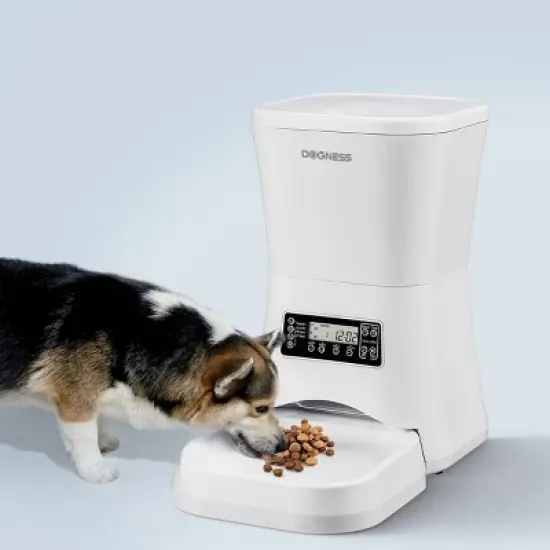 Dogness Automated Pet Feeder - 7L - White image {6}