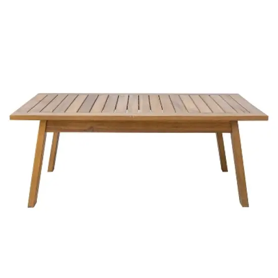 Saman 4pc FSC Wood Patio Set with Cushions - Gray - DUKAP image {7}