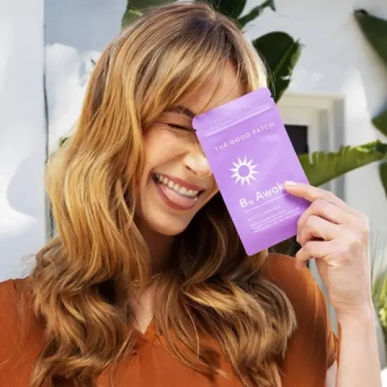 The Good Patch B12 Awake Plant-Based Vegan Wellness Patch - 4ct image {6}