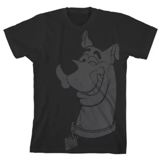 Scooby Doo Shadow Black T-shirt Toddler Boy to Youth Boy image {2}