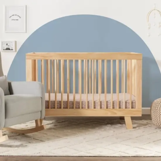 Babyletto Hudson 3-in-1 Convertible Crib with Toddler Rail image {1}