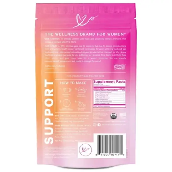 Pink Stork Recovery Tea - Strawberry Passion Fruit Pouch - 15ct image {1}