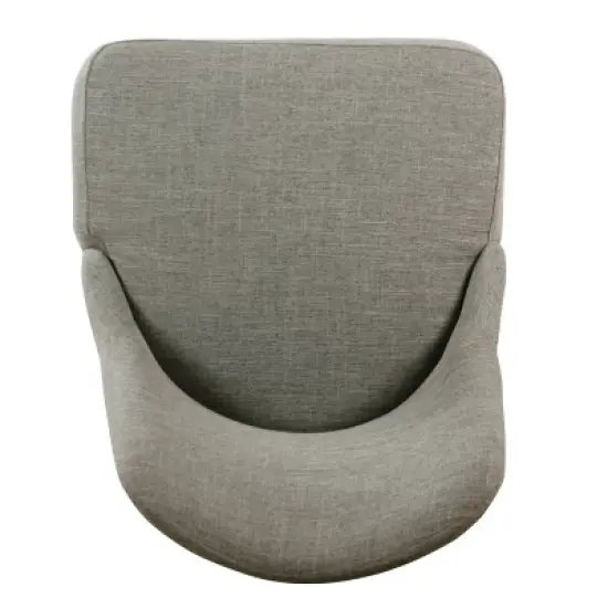 Hemet Gayle Side Chair Woven Gray - HomePop image {4}