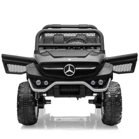 24V Ride On Truck Car for Kids 2 Seater Licensed Mercedes Benz Toddles Electric Car Ride On Toy with Remote Control image {7}