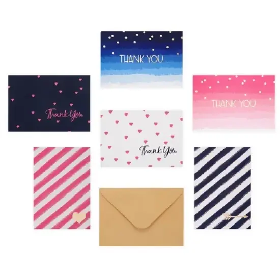 Outshine Co Blank Note Cards with Envelopes and Seals in Storage Box image {13}