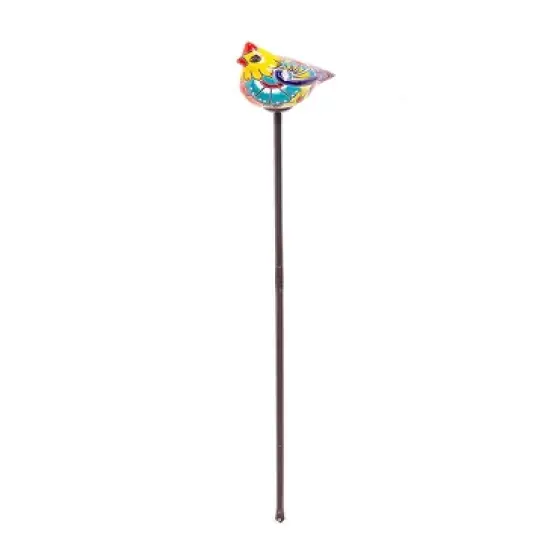 Wind & Weather Handcrafted Talavera-Style Ceramic Bird Decorative Garden Stake image {3}