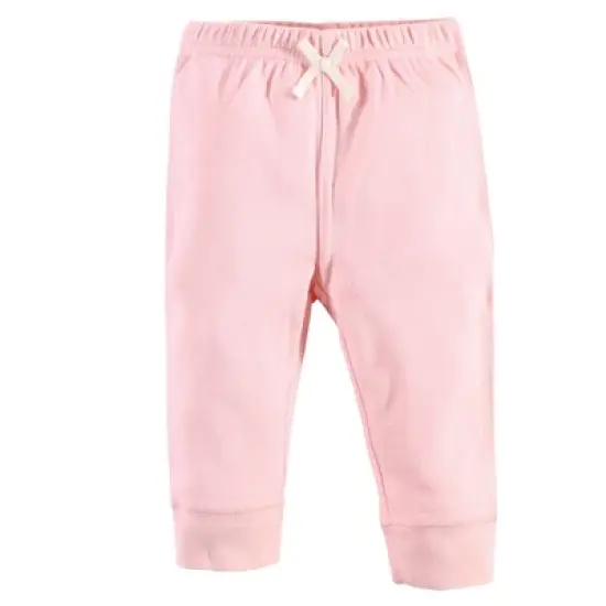 Touched by Nature Baby and Toddler Girl Organic Cotton Pants 4pk, Butterflies image {3}