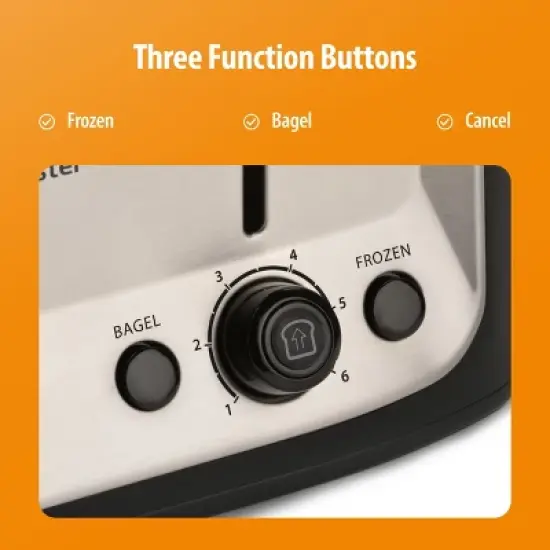Toastmaster 2-Slice Cool Touch Toaster, Black image {4}