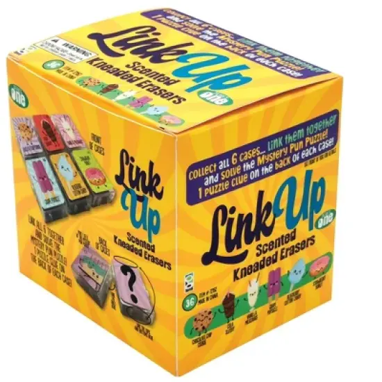 Geddes Link Up Scented Kneaded Erasers: Series One - 36 per display image {6}