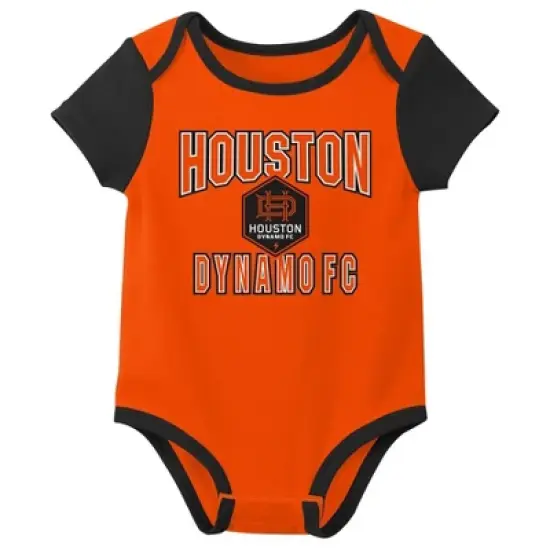 MLS Houston Dynamo Infant 3pk Bodysuit image {3}