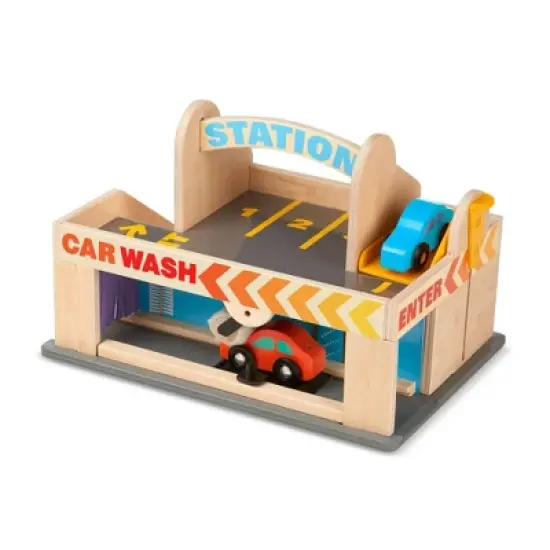 Melissa & Doug Service Station Parking Garage image {4}