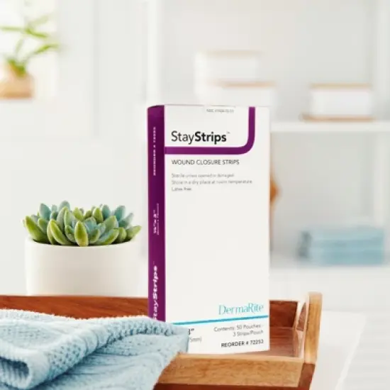StayStrips Flexible Skin Closure Strip Sterile image {3}