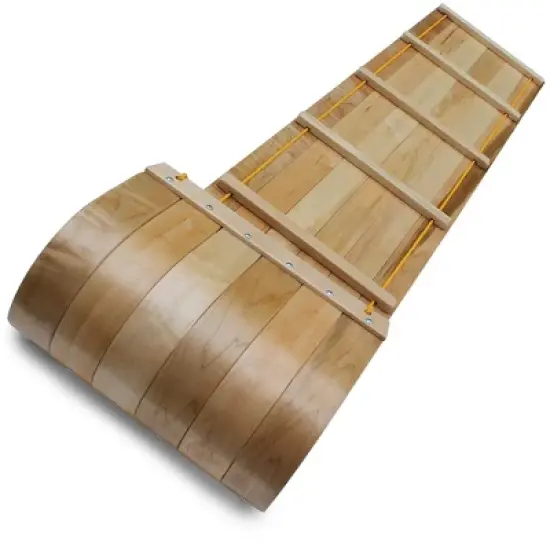 Flexible Flyer 6' Toboggan - Natural image {1}