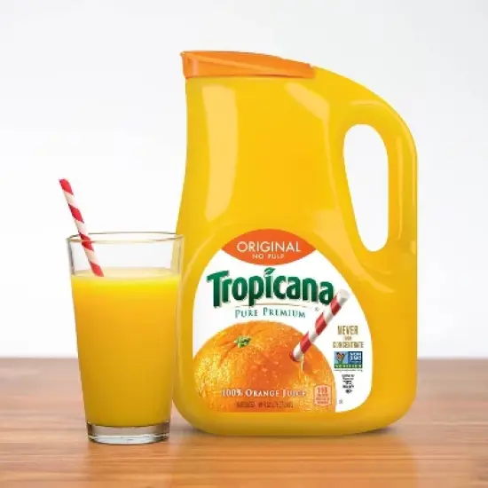 Tropicana Pure Premium No Pulp Orange Juice - 89 fl oz image {1}