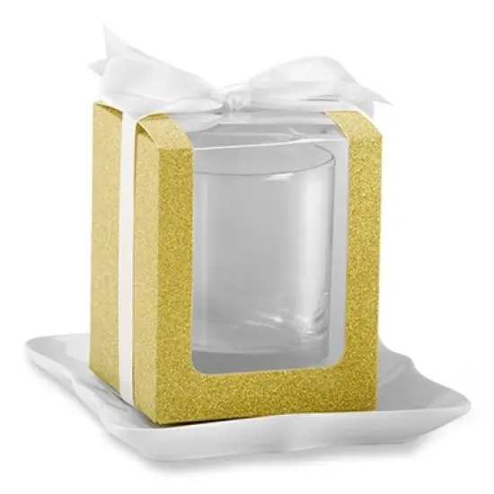 Kate Aspen 9 and 15 oz. Glassware Gift Box with Ribbon image {5}