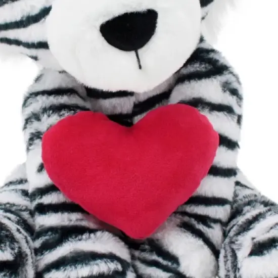 Animal Adventure Wild Abouts White Tiger Stuffed Animal image {4}