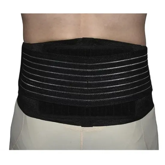Evertone Lower Back Lumbar Support Belt, Adjustable Compression Straps, Support and Comfort, Prevents and Relieves Back Pain image {1}