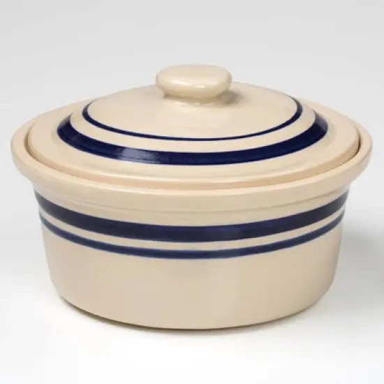 Ohio Stoneware Covered Casserole Dish image {1}