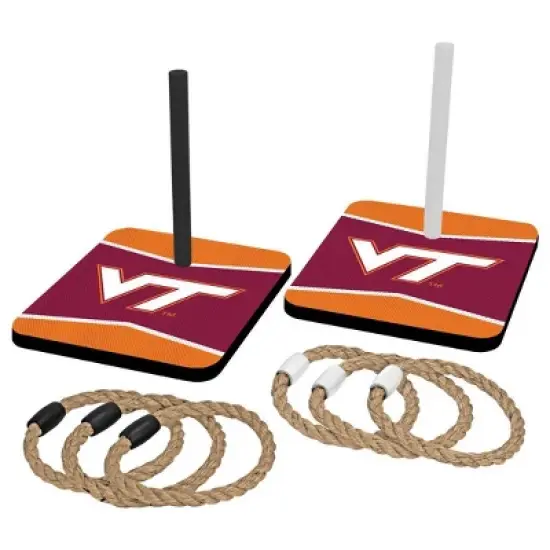 NCAA Virginia Tech Hokies Quoits Ring Toss Game Set image {1}