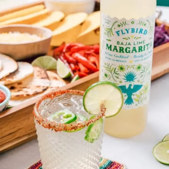Flybird Baja Lime Margarita Wine Cocktail - 750ml Bottle image {7}