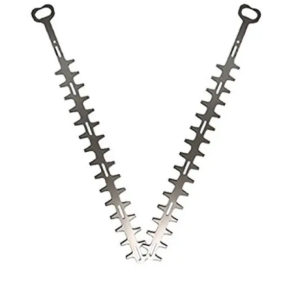 Echo 2 Pack of Genuine OEM Hedge Trimmer Blades - X411000272-2PK image {1}