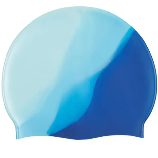 Sporti Multi Color Silicone Swim Cap image {7}