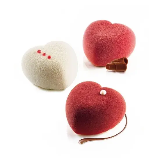 Silikomart Silicone Baking Mold, "Amorini", 8 Cavities, 3.2 Oz, 8 Cavities image {2}