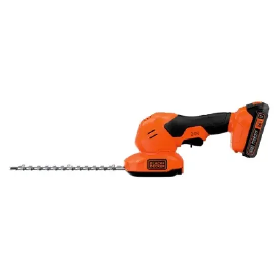 Black & Decker 20V MAX Lithium-Ion Shear Cordless Shrubber (1.5 Ah) image {3}