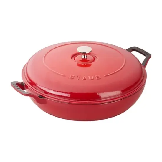 STAUB Cast Iron 3.5-qt Braiser image {9}