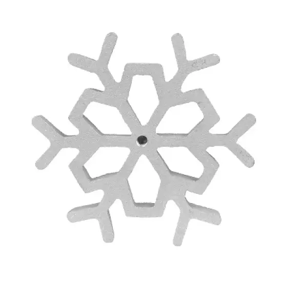 O'Creme Rosette-Iron Mold, Cast Aluminum Snowflake Shape image {2}