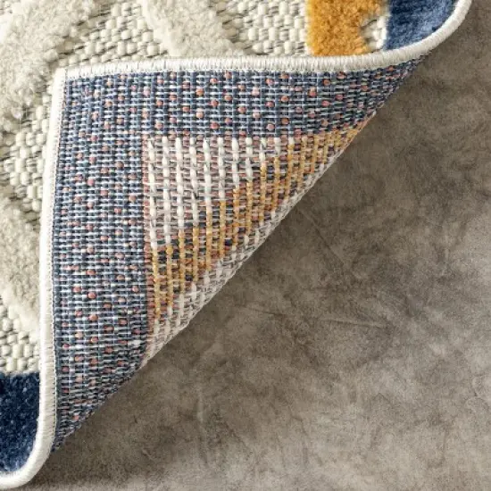 nuLOOM Aiko Geometric Moroccan Indoor/Outdoor Patio Area Rug image {6}