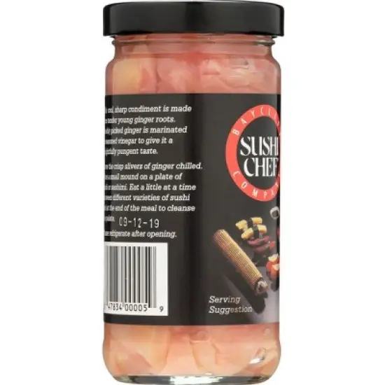 Sushi Chef Pickled Ginger - Case of 12/6 oz image {4}