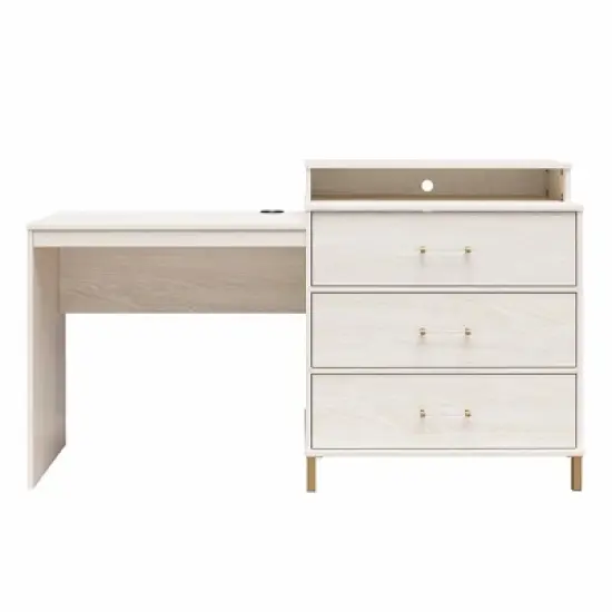 Kalissa Dresser Combo with Wireless Charger Desk - Novogratz image {11}