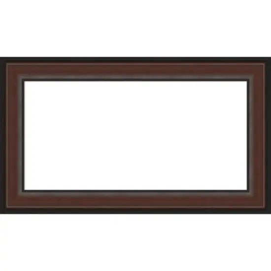 Amanti Art Harvard Walnut Framed Dry Erase Magnetic Board image {9}