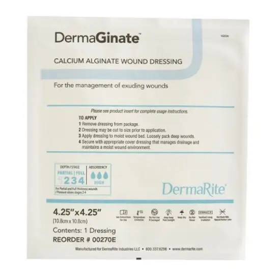 DermaGinate&reg; Alginate Dressing, 2 x 2 inch image {3}