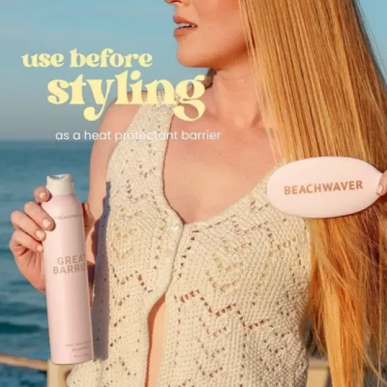 BEACHWAVER Co. Great Barrier Heat Protectant Hair Spray image {2}